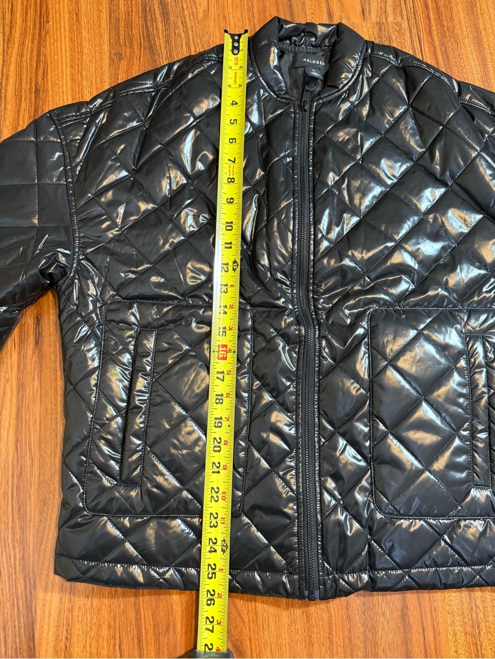 HALOGEN Women Black Quilted Puffer  Jacket - Size XS ( NEW WITH TAG ) - Picture 11 of 12